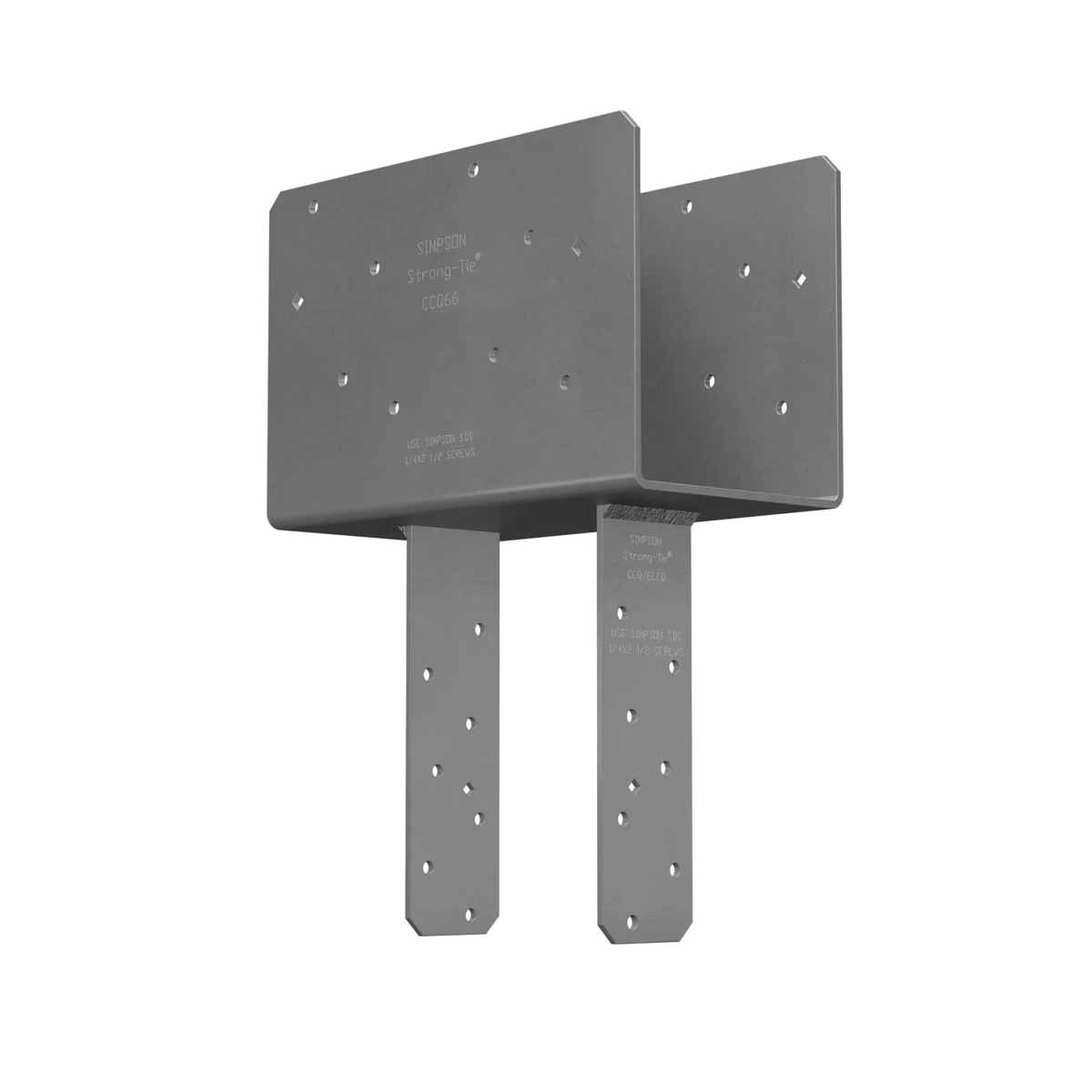 Simpson Strong-Tie CCQ66SDS2.5-R (6x Beam, 6x Post) Column Cap with SDS Screws