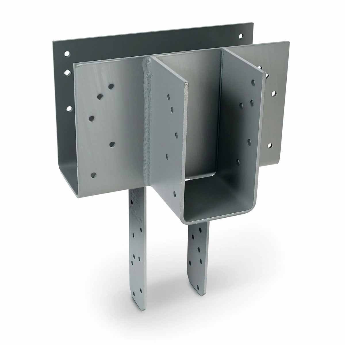 Simpson Strong-Tie CCTQ666SDS T-Shape Column Cap for 6x Beam and 6x Post - Heavy-Duty Structural Connector