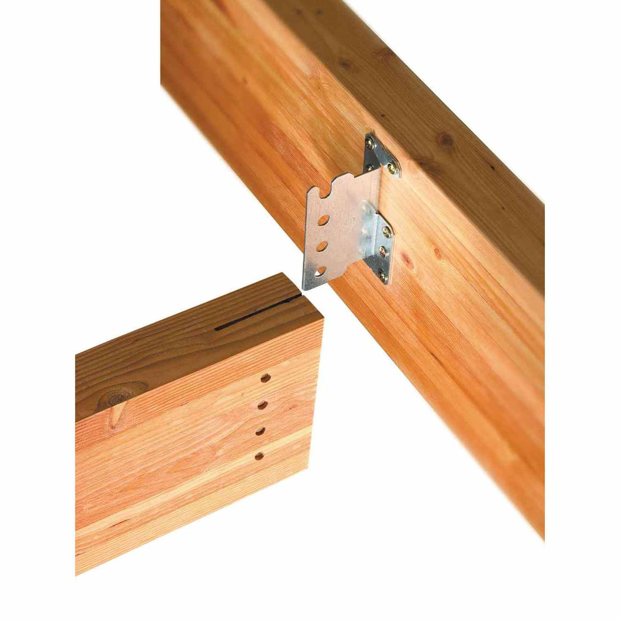 Simpson Strong-Tie CJT4ZS (12-Gauge) ZMAX Galvanized Concealed Joist Tie with Short Pins - 4