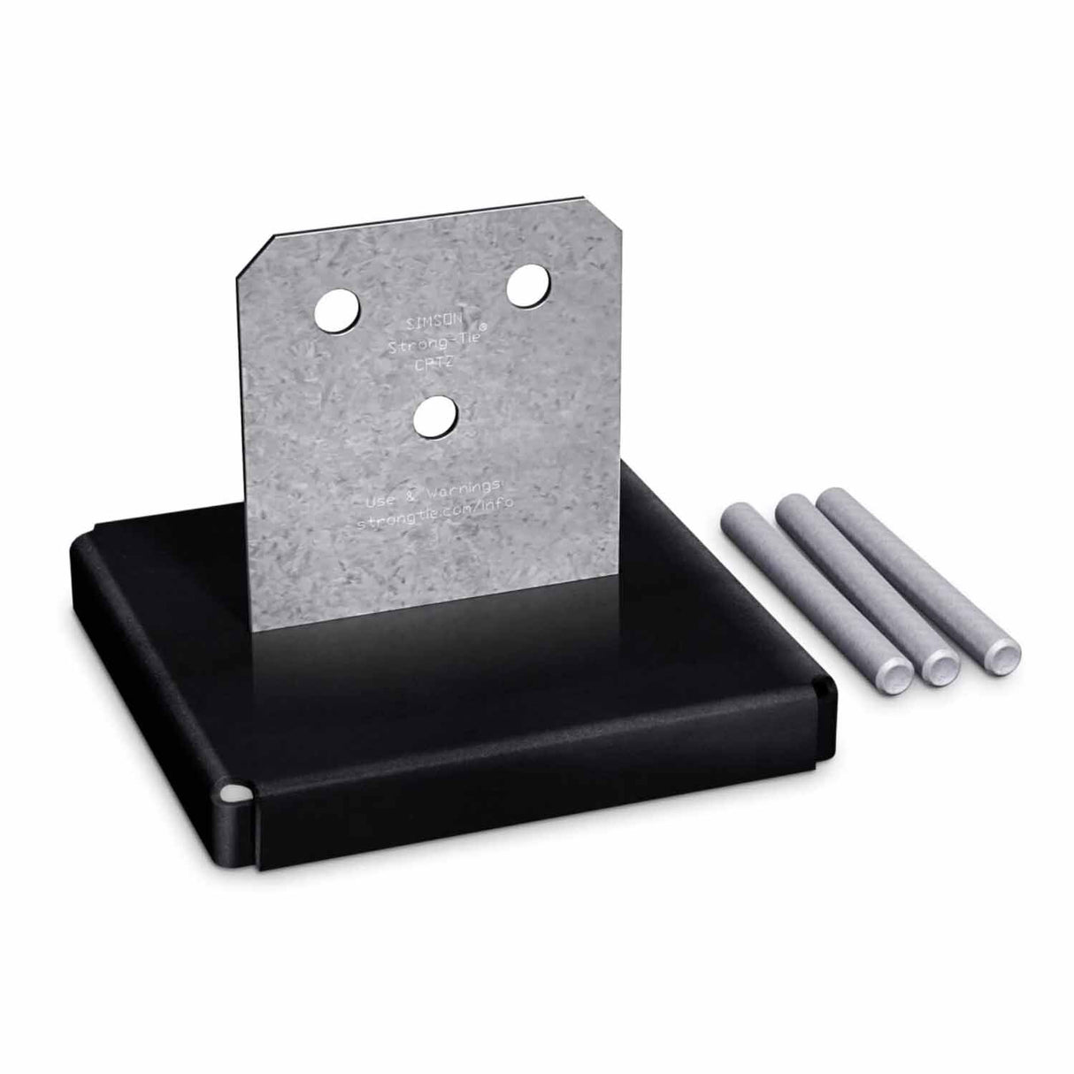 Simpson Strong-Tie CPT88Z (8" x 8") ZMAX Galvanized Concealed Post Base - 2