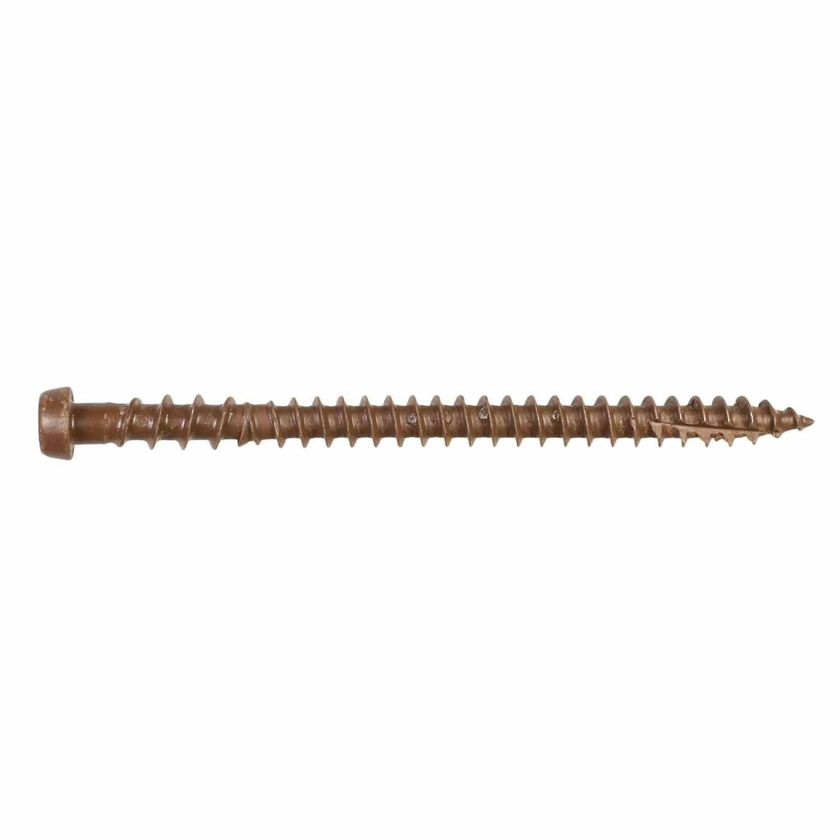 Simpson Strong-Tie DCU234TN01R70 Deck-Drive (#10 x 2-3/4") T20 DCU Quik Guard Composite Collated Screw, Tan 01 (70 Pack)