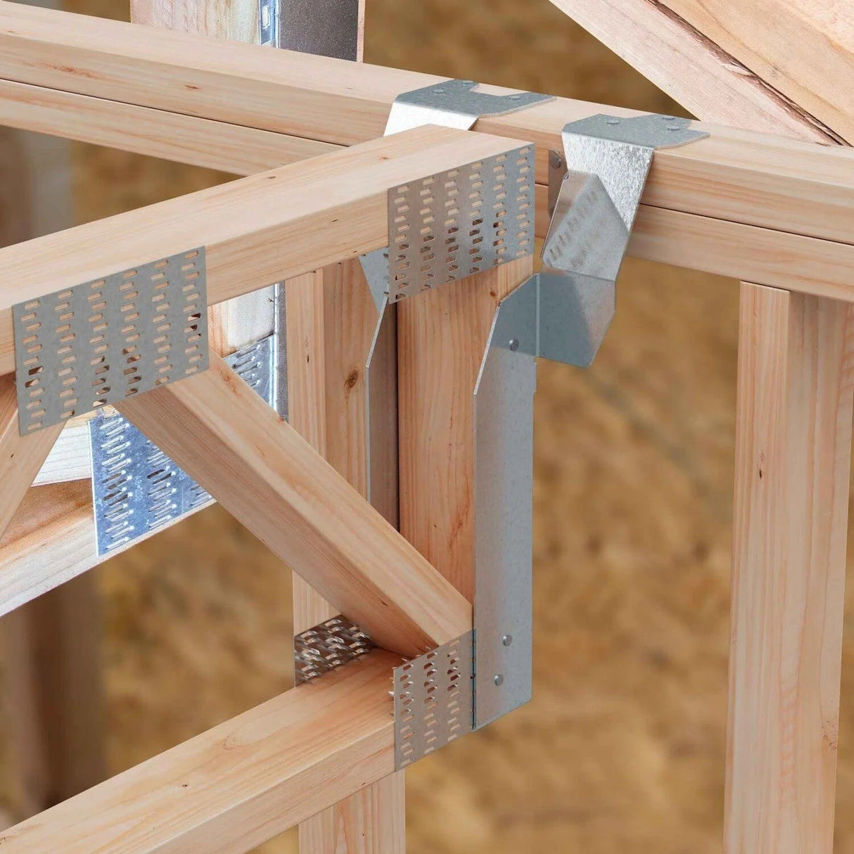 Simpson Strong-Tie DGT3.62/18 (3-1/2" x 18") Top-Flange Fire Wall Hanger for Engineered Wood - 3