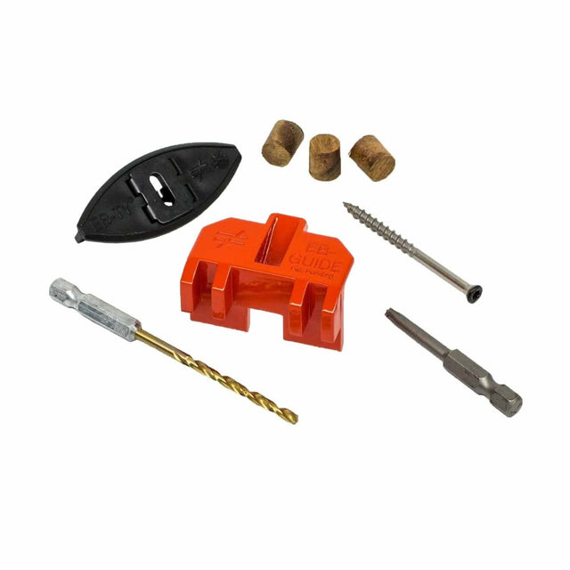 Simpson Strong-Tie EB316WDR100 (2-1/4") Premium Hidden Deck Fastener Kit with Type 305 Screws (100 Pack)