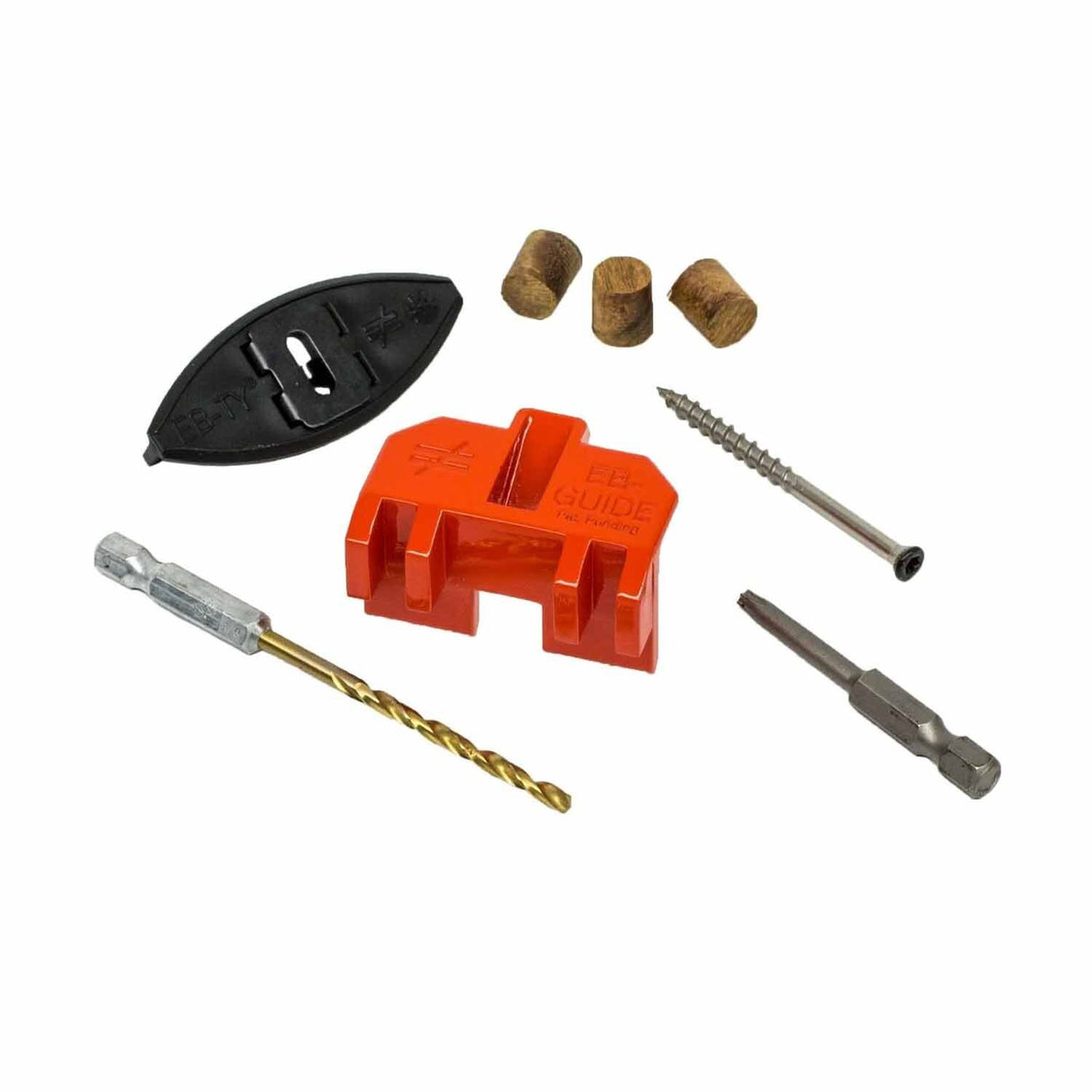 Simpson Strong-Tie EB316WDR175 (2-1/4") Premium Hidden Deck Fastener System with Type 305 Screws (175 Pack)