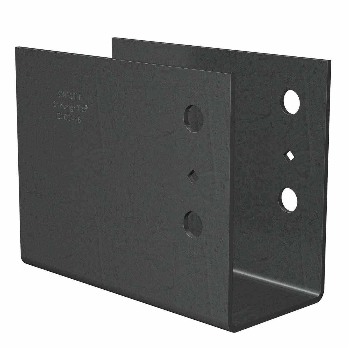 Simpson ECCO7 1/8 Strong-Tie End Column Cap 3 Gauge for 7-1/8" Beams