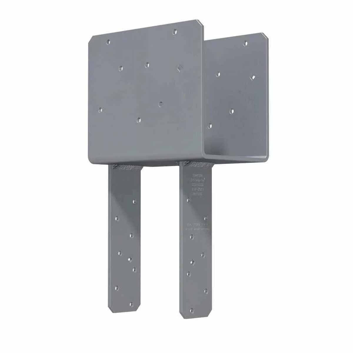 Simpson Strong-Tie ECCQ5-6SDS2.5 (5-1/8" Beam x 6x Post) Quick Install End Column Cap with SDS Screws