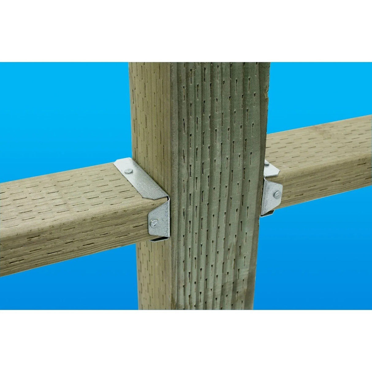 Simpson Strong-Tie FB24SS Stainless-Steel Fence Rail Bracket for 2x4 - 3
