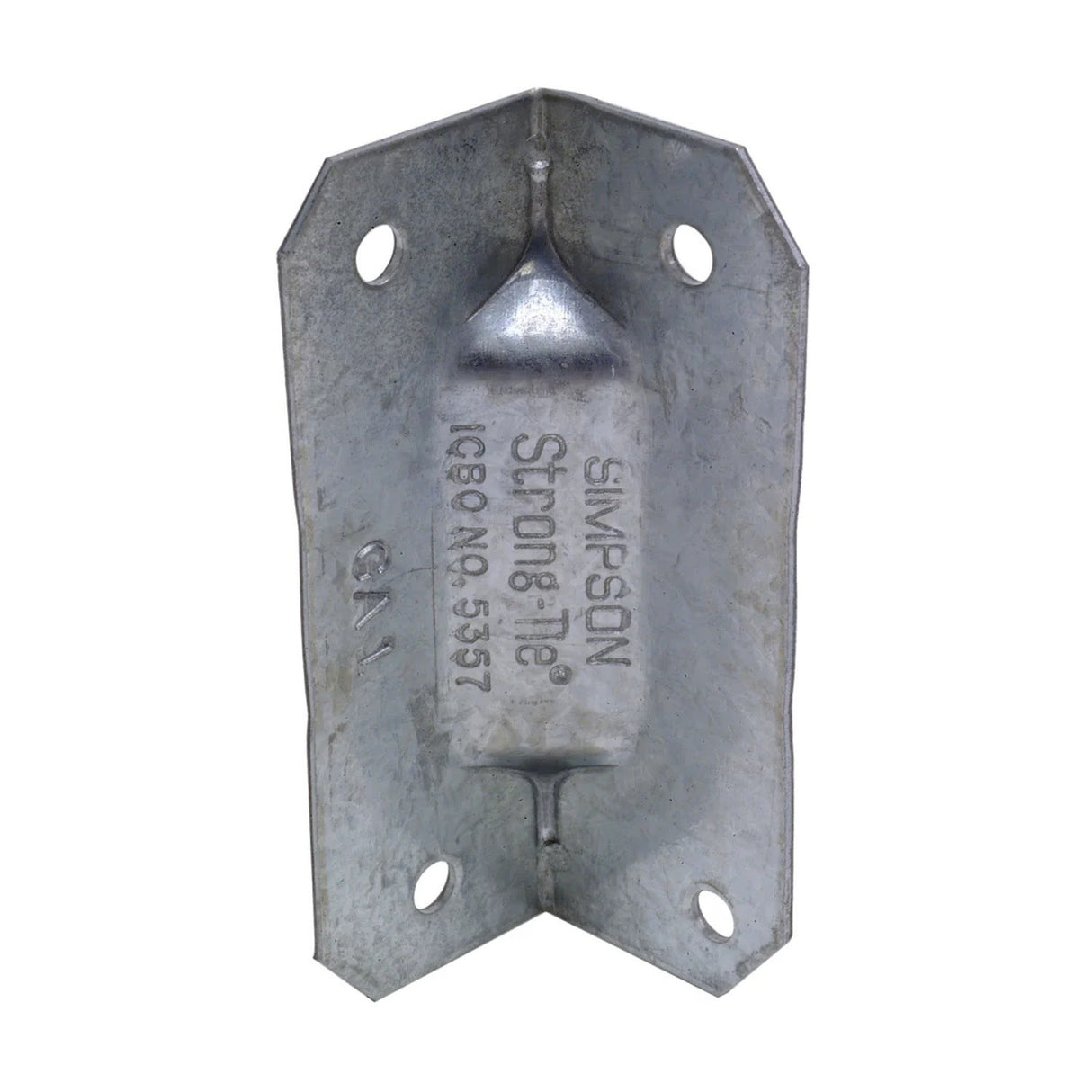 Simpson Strong-Tie GA1 (2-3/4") Gusset Angle for Reinforcing 90 Degree Connections