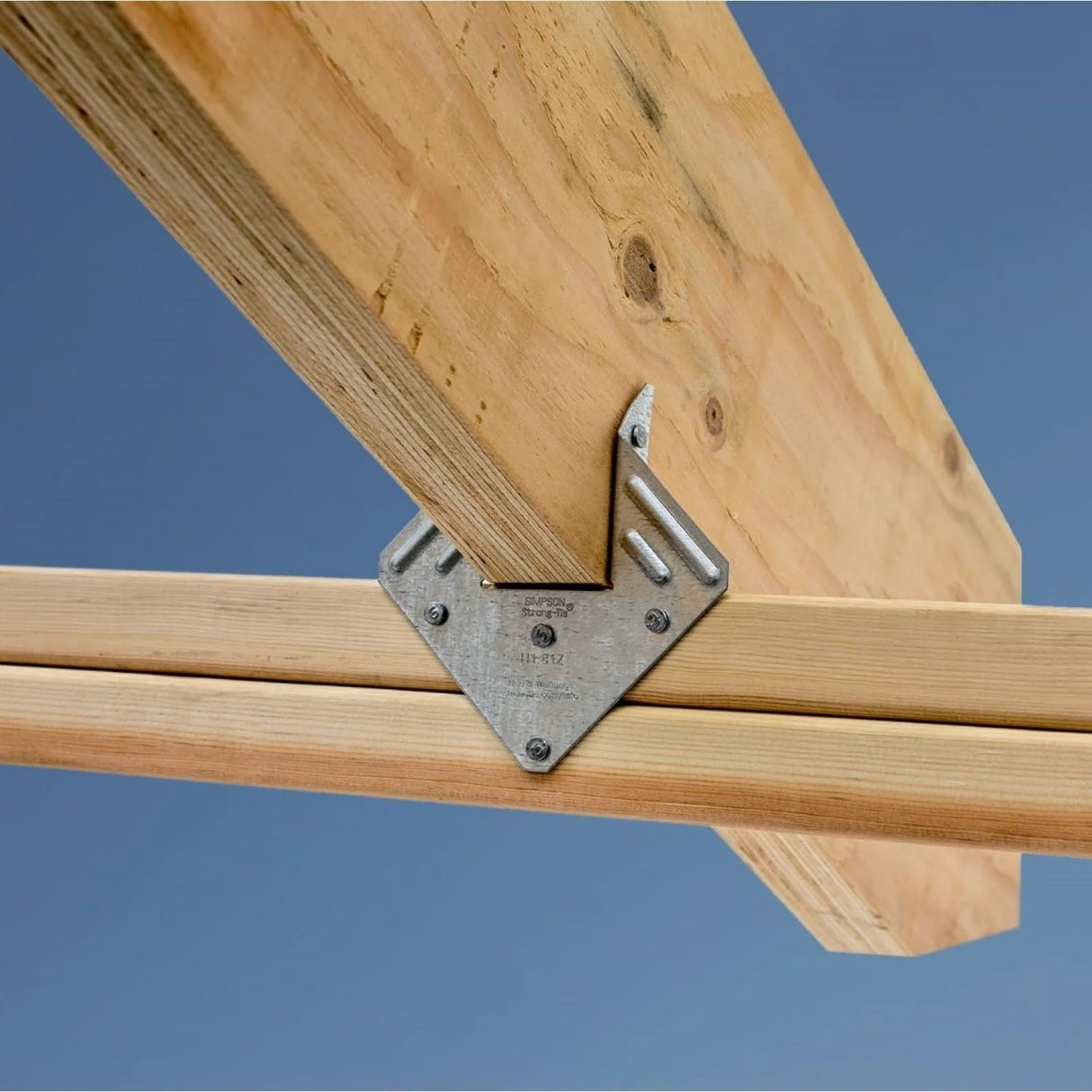Simpson Strong-Tie H1.81Z Hurricane Tie ZMAX Finish for Engineered Lumber - 3