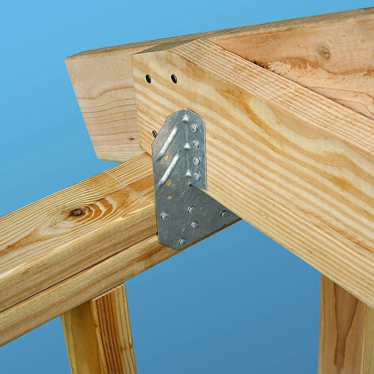 Simpson Strong-Tie H10A-2 (18-Gauge) Hurricane Tie - G90 Zinc Galvanized - 3