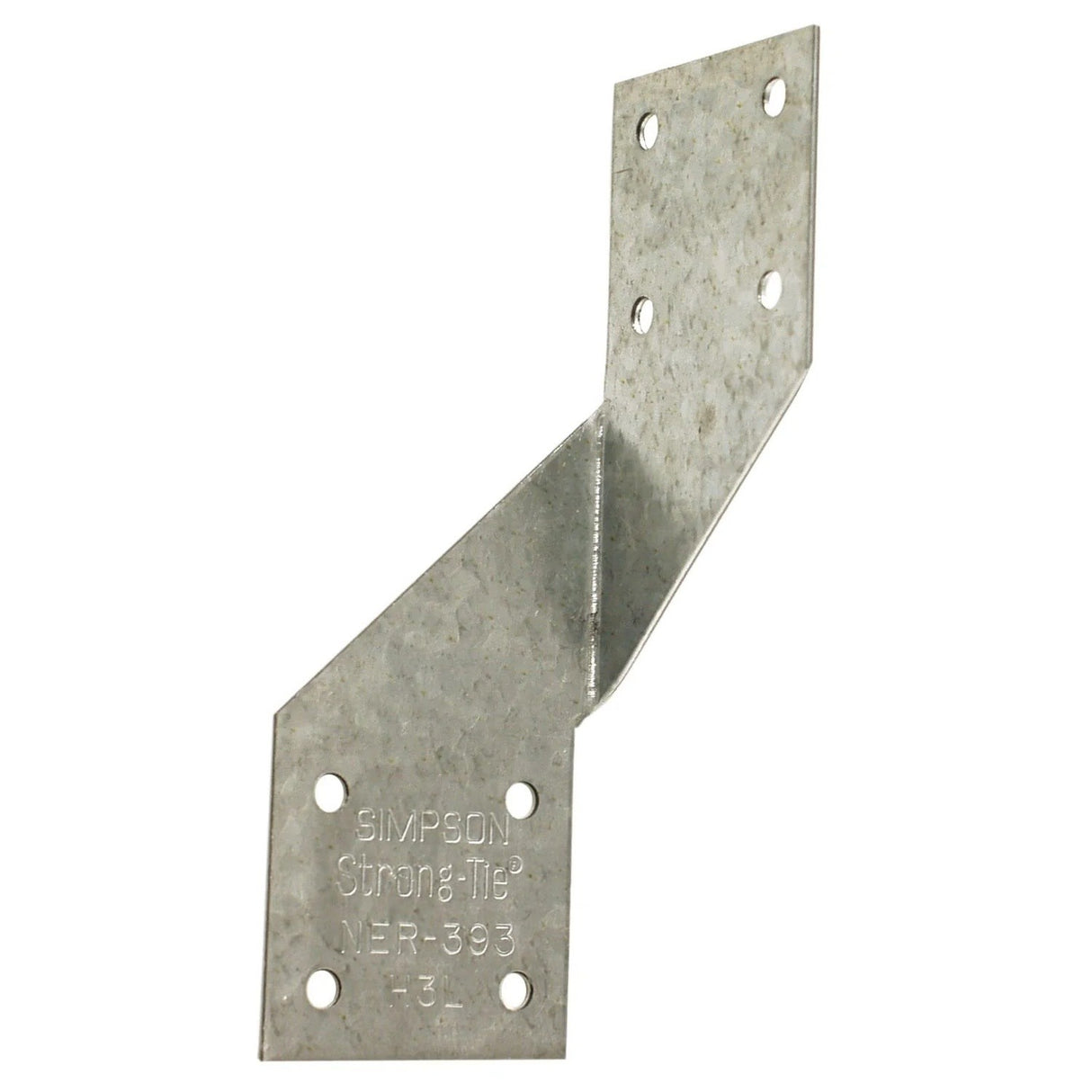 Simpson Strong-Tie H3Z (1-9/16" x 4-5/8" 18-Gauge) Hurricane Tie - ZMAX Finish (2 Pack)