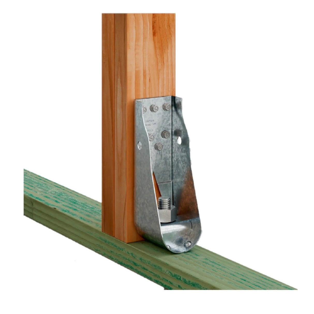 Simpson Strong-Tie HDUE3-SDS3 (8-11/16") Predeflected Holdown with SDS Screws - G90 Galvanized - 3