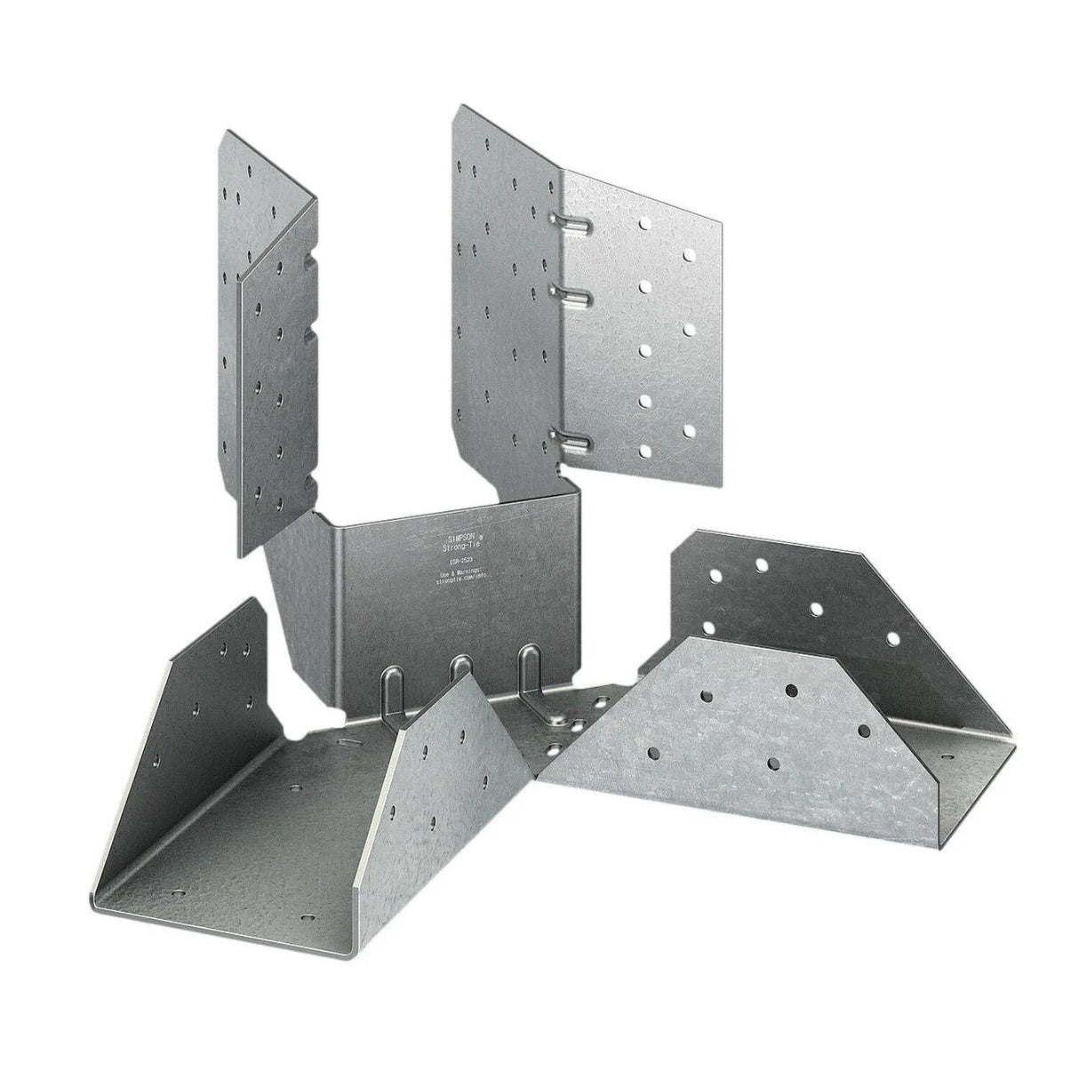 Simpson Strong-Tie HHRC44 Hip-Ridge Face-Mount Connector - Galvanized