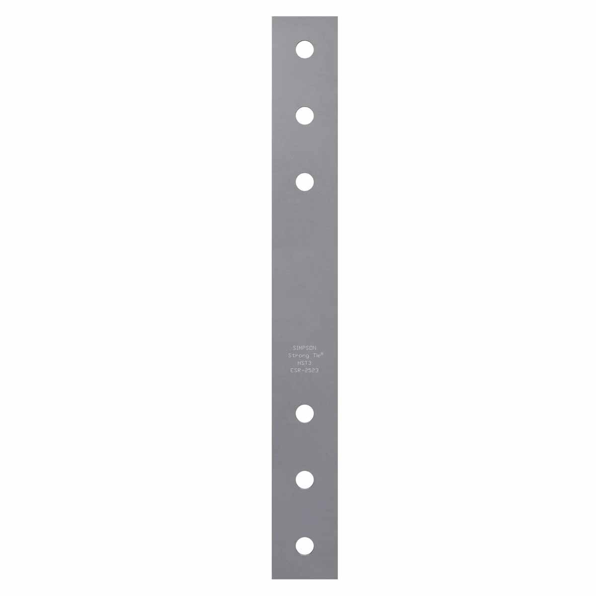 Simpson HST3 Strong-Tie Heavy Strap Tie 3" x 25-1/2" 3-Gauge for Wood-to-Wood Connections