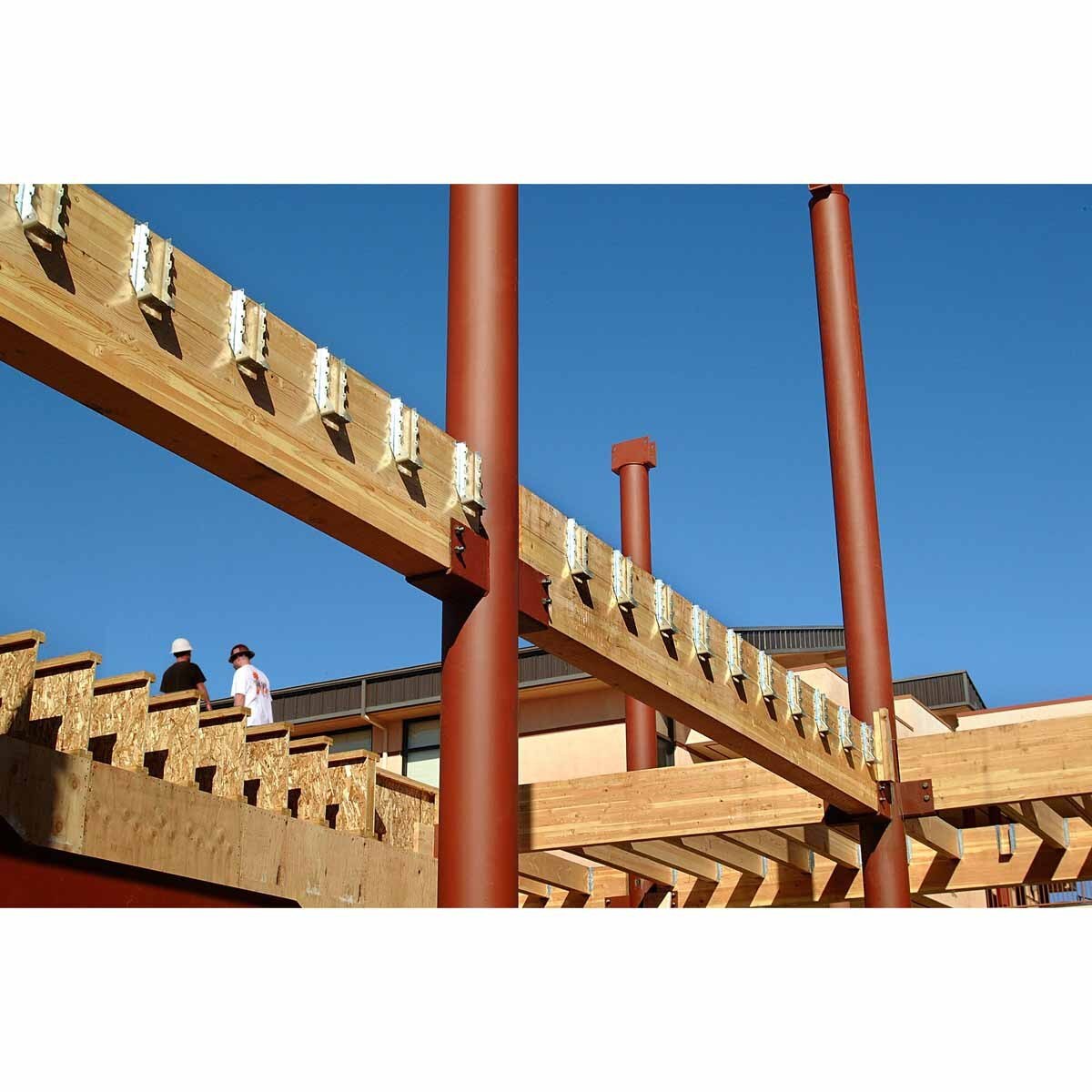 Simpson HU612Z Strong-Tie Heavy-Duty 6x12 Face-Mount Joist Hanger ZMAX Galvanized for Structural Support - 3