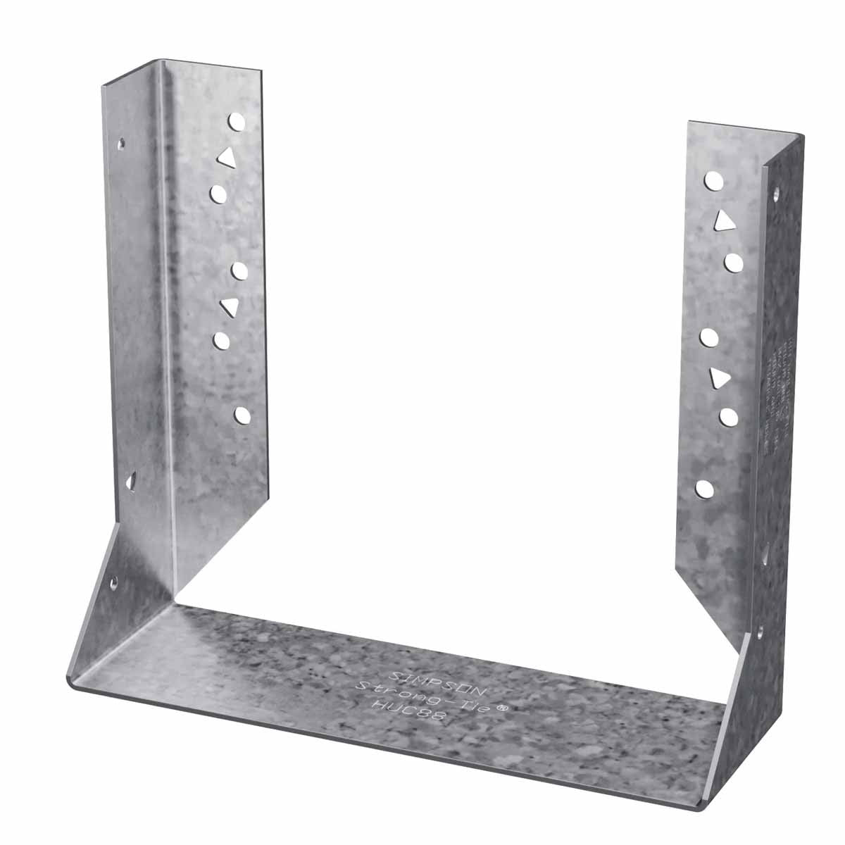 Simpson Strong-Tie HUC88 (8x8) 14Ga Heavy Galvanized Concealed-Flange Face-Mount Joist Hanger