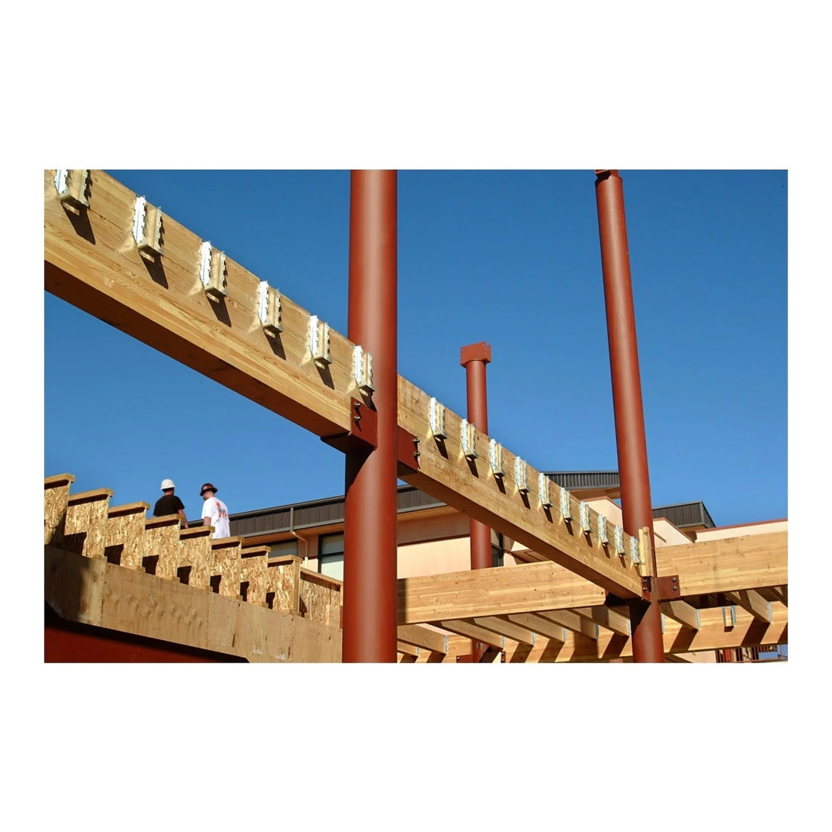 Simpson Strong-Tie HUCQ612Z-SDSG (6x12) Heavy Concealed Flange Face-Mount Joist Hanger with SDS Screws ZMAX - 4