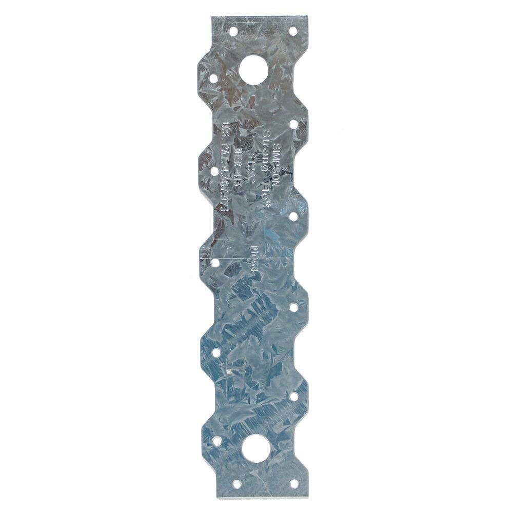 Simpson ST292 Strong-Tie 9-5/16" 20 Gauge Strap Tie - G90 Galvanized