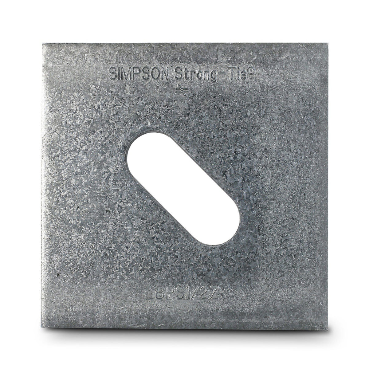 Simpson LBPS 1/2 Strong-Tie Slotted Bearing Plate with 1/2" Bolt Diameter
