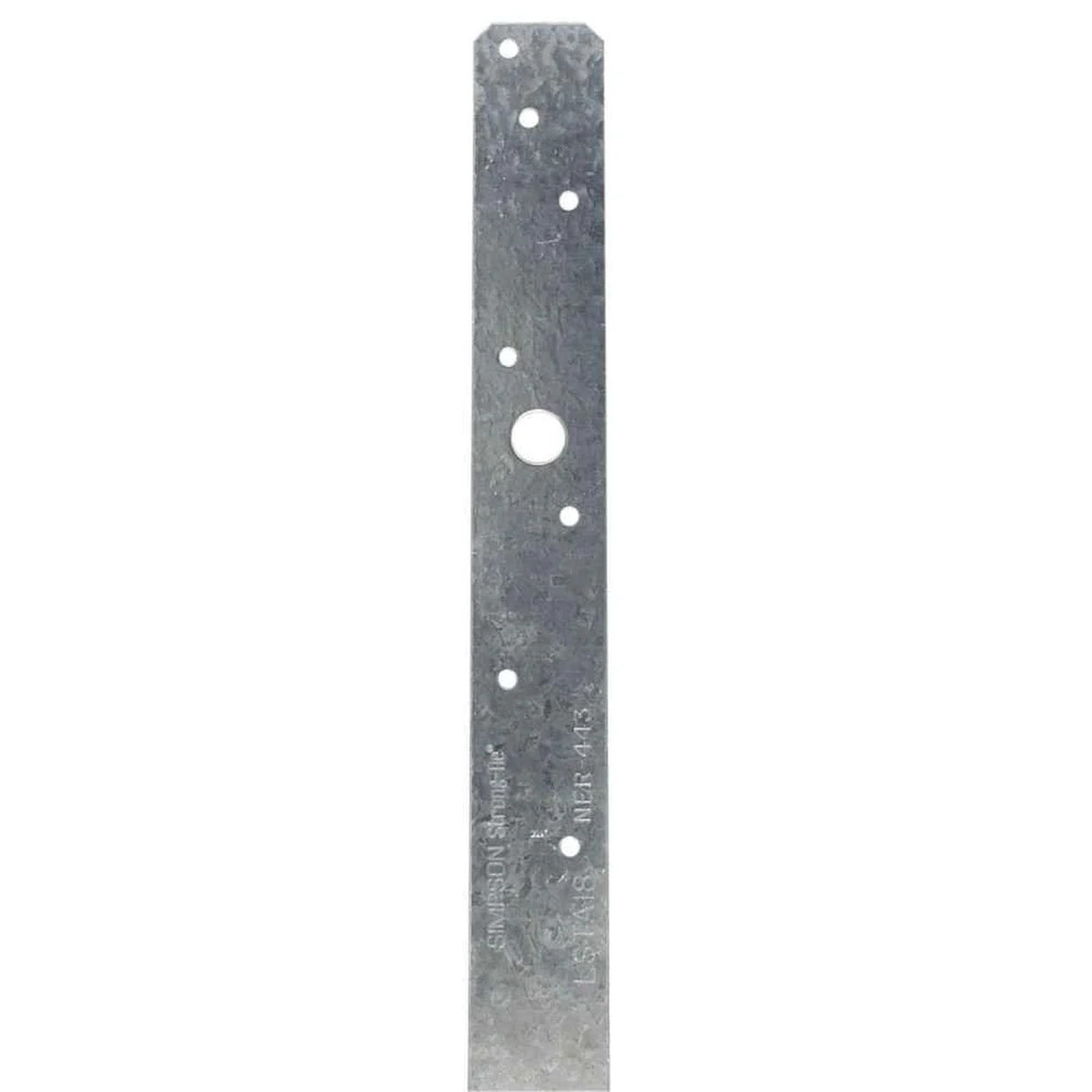 Simpson Strong-Tie LSTA18 (1-1/4" x 18") 20-Gauge Galvanized Strap Tie