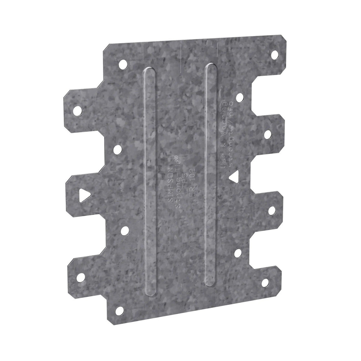 Simpson LTP5 Strong-Tie Lateral Tie Plate for Wood Construction