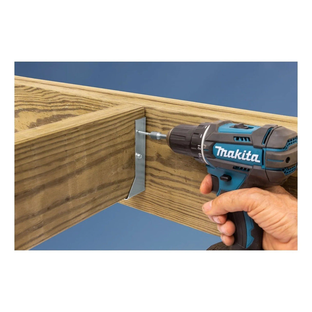 Simpson Strong-Tie LUC26SS (2" x 6") Stainless-Steel Face-Mount Concealed-Flange Joist Hanger - 2