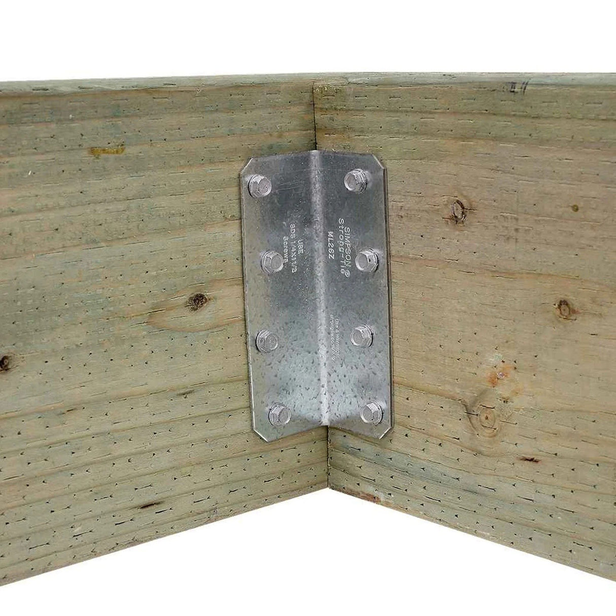 Simpson Strong-Tie ML26SS (2" x 6") Medium L Angle Stainless Steel - 3