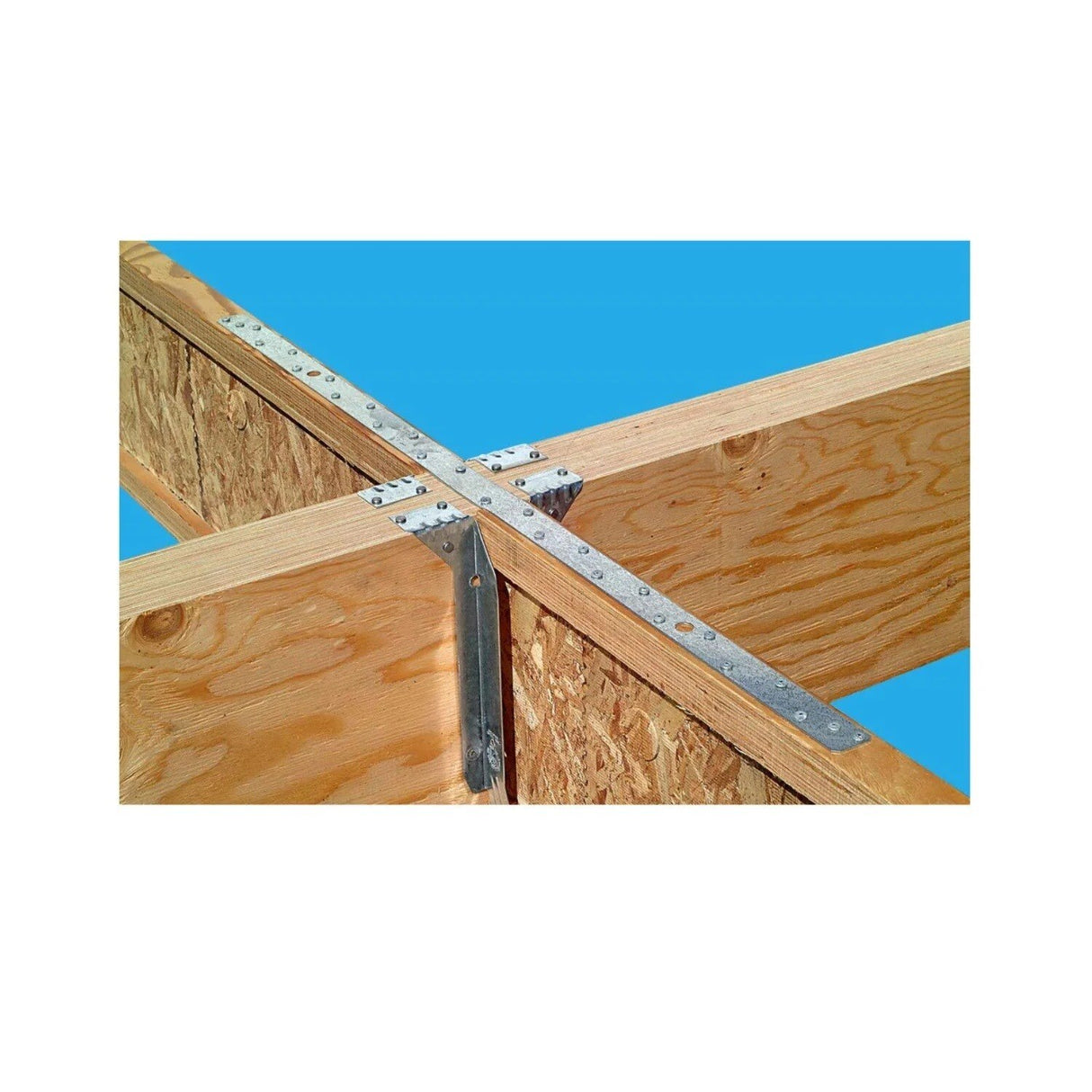 Simpson MSTA36Z Strong-Tie 36" 16-Gauge ZMAX Galvanized Medium Strap Tie - 4