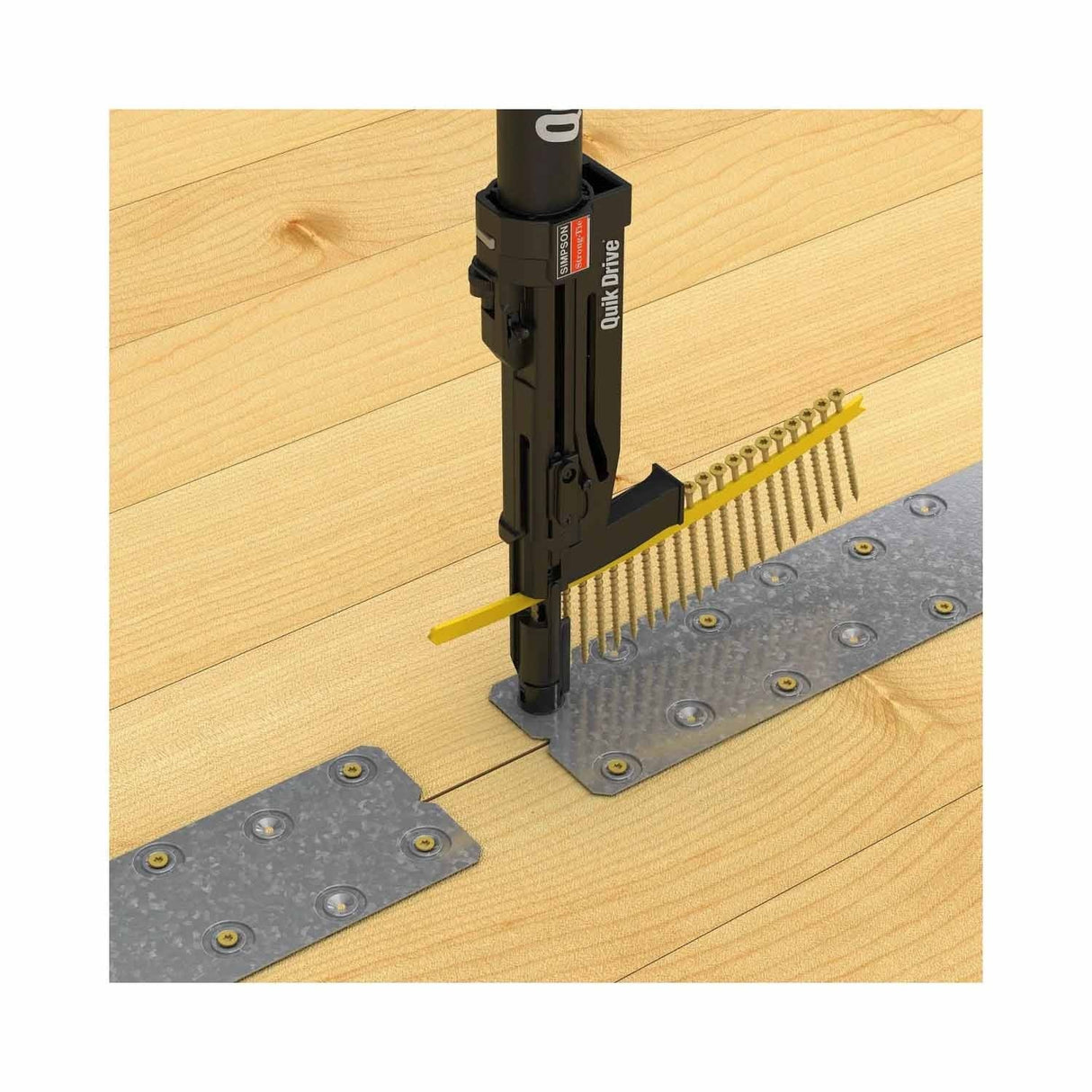 Simpson Strong-Tie PRO300SG2DCXB2K Quik Drive (2000 RPM) Cordless Decking System with DeWalt Motor (Tool Only) - 3