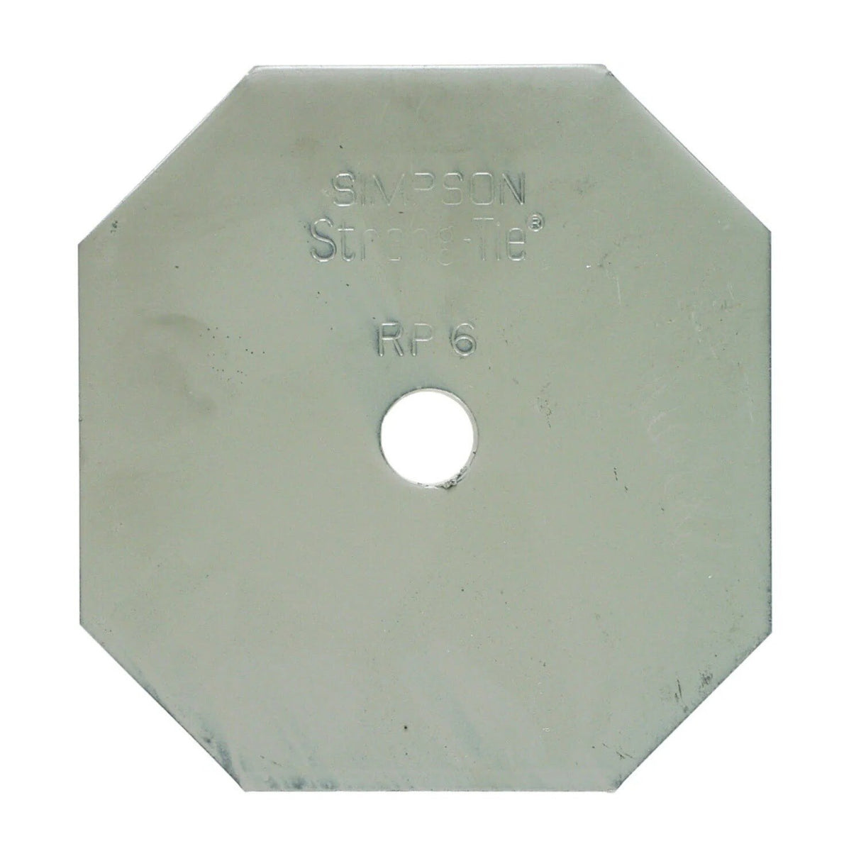 Simpson RP6 Strong-Tie Retrofit Plate Gray Paint