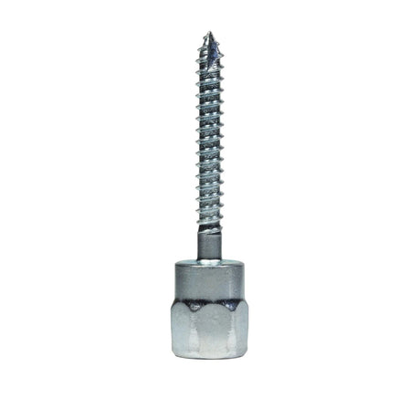 Simpson Strong-Tie RWV37212 (5/16" x 2-1/2", 3/8") Wood Rod Hanger Vertical Threaded Anchor for 3/8" Rod (25 Pack)