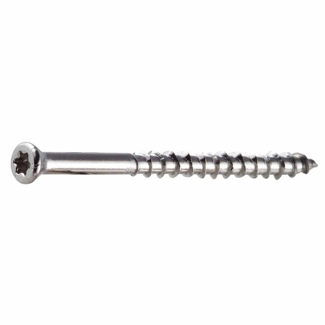 Simpson Strong-Tie S08300WPP Deck-Drive (#8 x 3") T-20 DWP Wood SS Screw, Trim Head, Type 305 (350 Pack)
