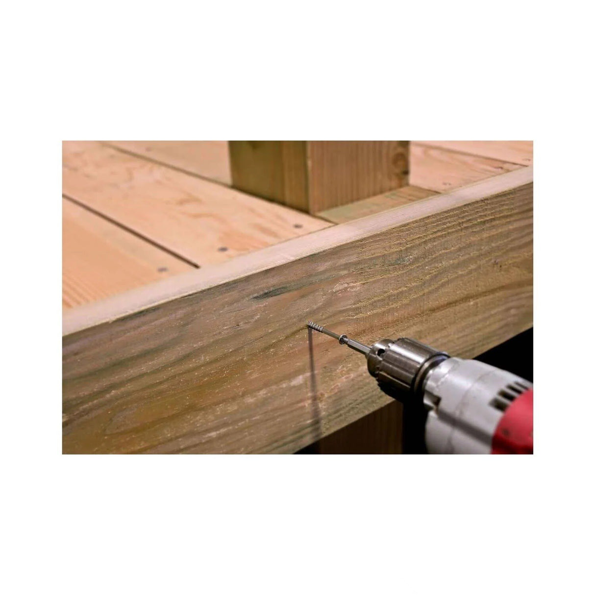 Simpson Strong-Tie S10300DBB (#10 x 3") Bugle-Head Wood Screw, Square Drive, Type 305 (1500 Pack) - 4