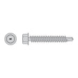 Simpson Strong-Tie S12150HDUM Quik Drive Self-Drilling Hex-Washer Head Screw - 305 Stainless Steel (1000 Pack)