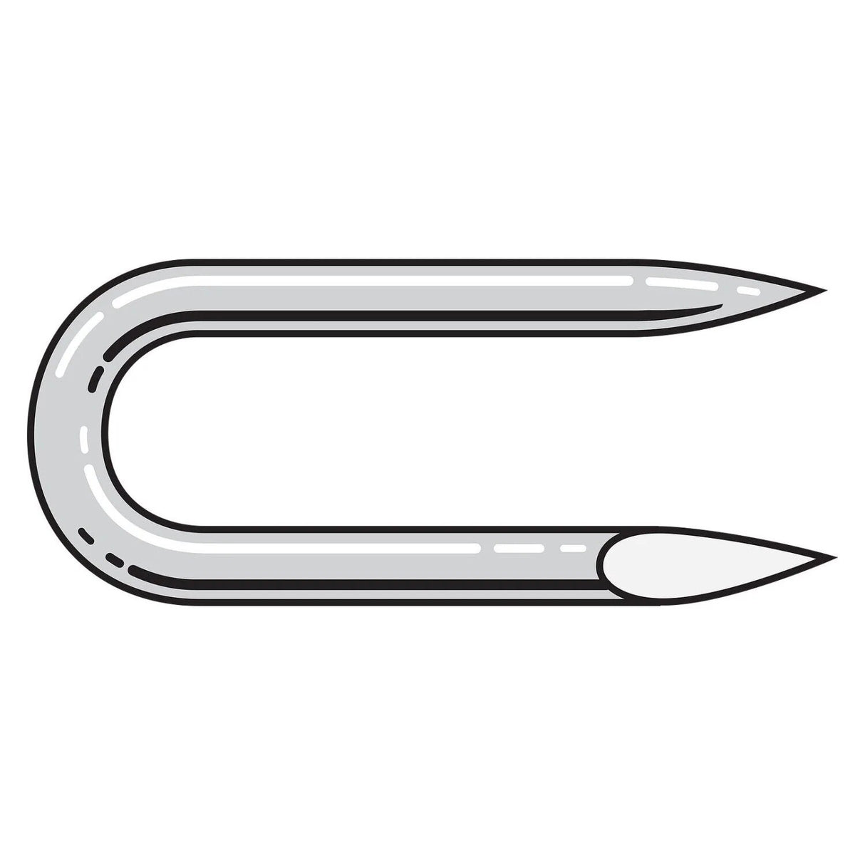 Simpson Strong-Tie S13125FSB (1-1/4") 13 Gauge Fencing Staples - 304 Stainless Steel (25 lb. Pkg)