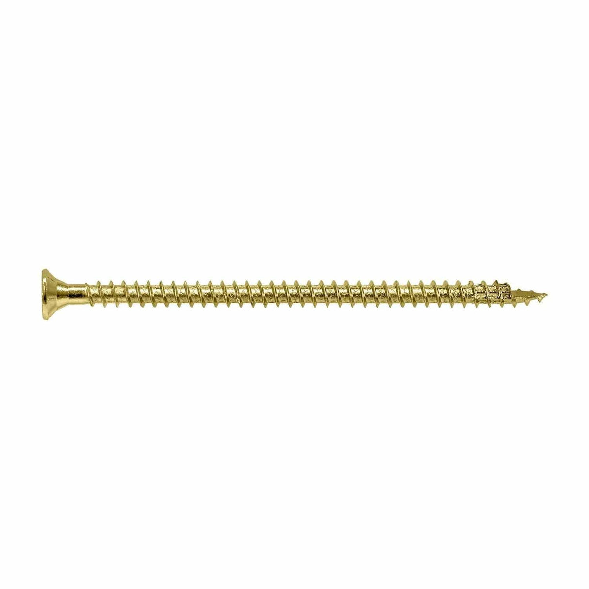 Simpson Strong-Tie SDCF22614 Strong-Drive (0.590" x 6-1/4") T40 Yellow Zinc Timber-CF Screw, Flat Head w/ Nibs (250 Pack)
