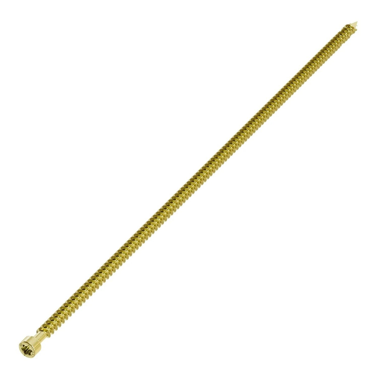 Simpson Strong-Tie SDCFC272358 Strong-Drive (0.525" x 23-5/8") T50 Yellow Zinc SDCFC Timber-CFC Screw, Cylinder Head (50 Pack)