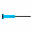 Simpson Strong-Tie SDPW14312MB Strong-Drive (0.140" x 3-1/2") T25 SDPW E-coat Deflector Screw, Washer Head, Blue (500 Pack)