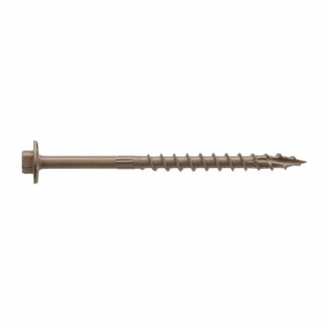 Simpson Strong-Tie SDWH19400DBMB Strong-Drive (0.195" x 4" x 5/16" Hex) SDWH Timber-Hex Screw, Double-Barrier Coating (250 Pack)