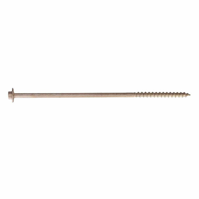 Simpson Strong-Tie SDWH19800DBMB Strong-Drive (0.195" x 8" x 5/16" Hex) SDWH Timber-Hex Screw with Double-Barrier Coating (250 Pack)