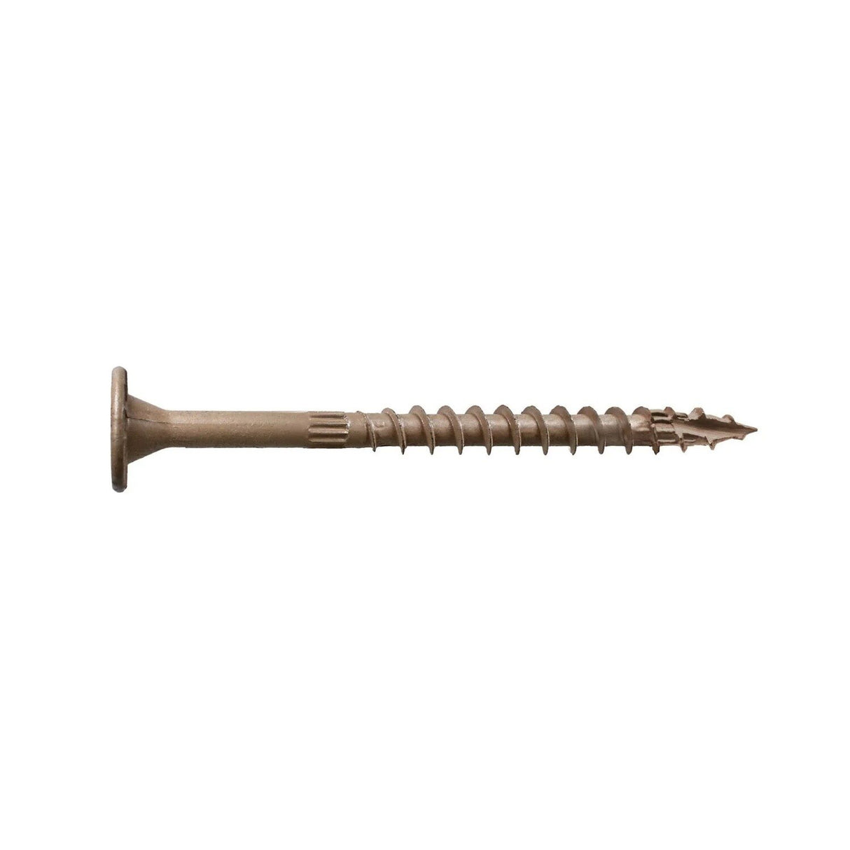 Simpson Strong-Tie SDWS22300DB-RP1 Strong-Drive (0.220 in. x 3 in.) T40 SDWS Timber Screw (Exterior Grade) Tan - 3