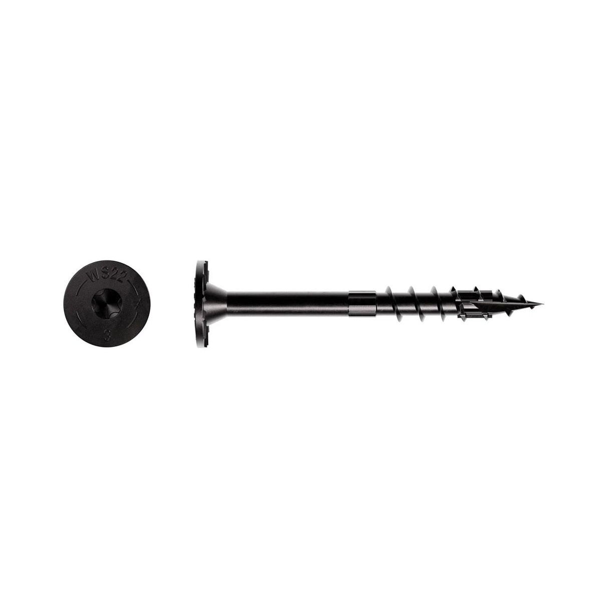 Simpson Strong-Tie SDWS22300DBB-RP1 Strong-Drive (0.220" x 3") T40 SDWS Timber Screw (Exterior Grade) Black