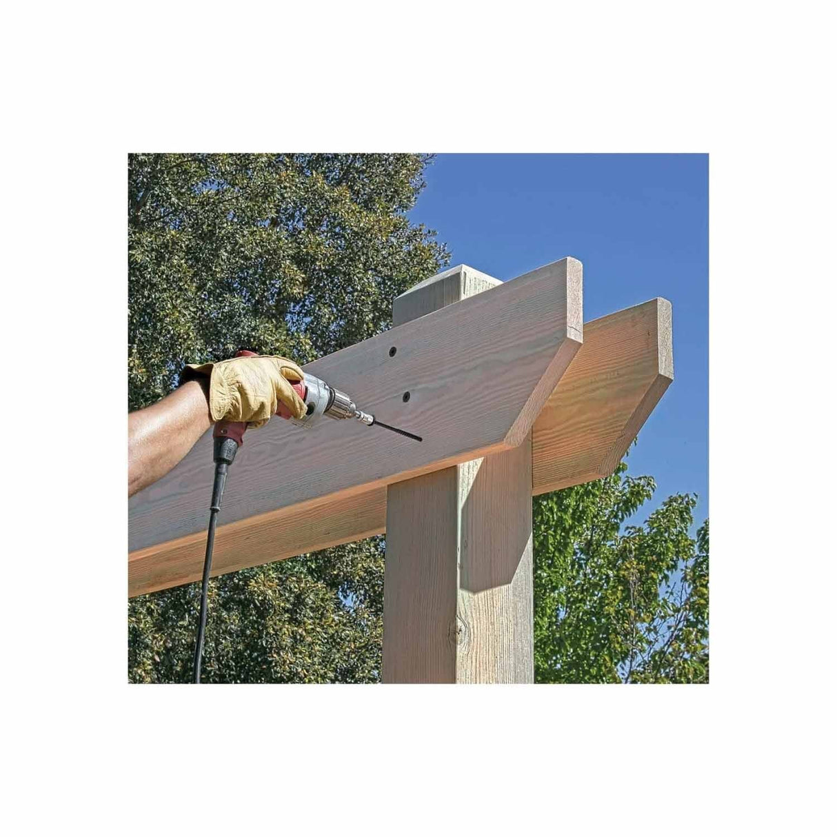 Simpson Strong-Tie SDWS22400DBB-R50 Strong-Drive (0.220" x 4") T40 SDWS Timber Screw (Exterior Grade) Black (50 Pack) - 4