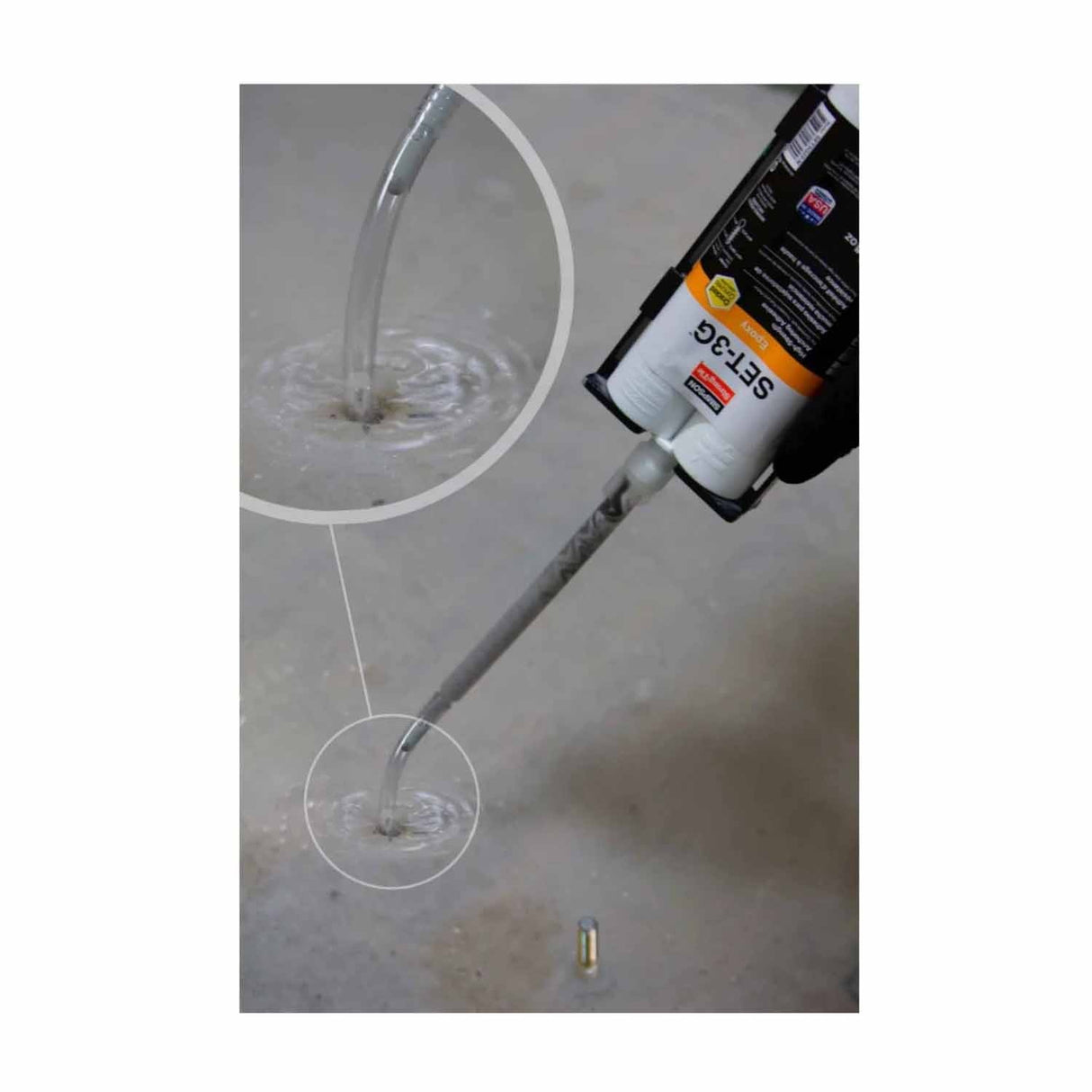 Simpson Strong-Tie SET3G56 (56 oz.) High-Strength Epoxy Adhesive (1 Cartridge) - 2