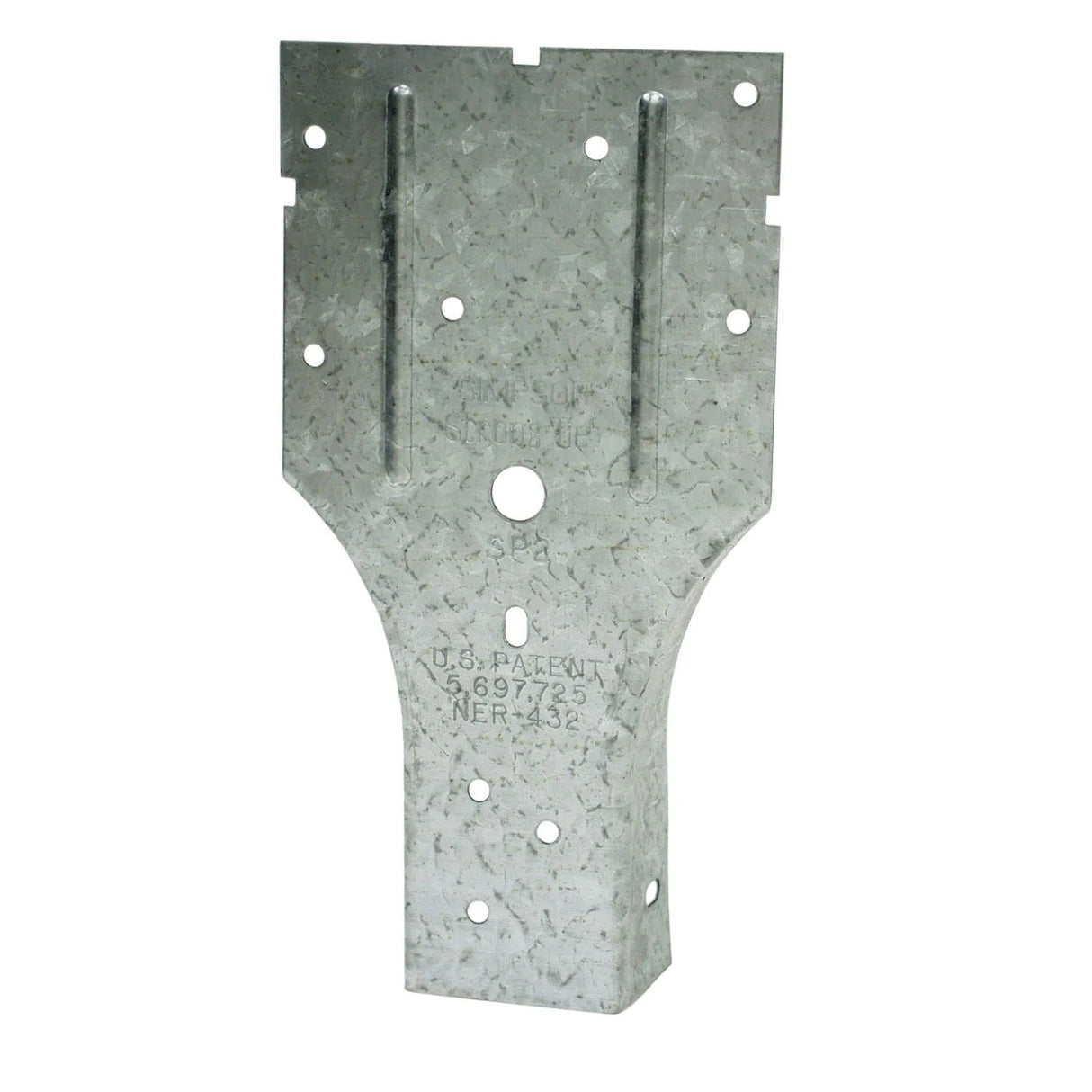 Simpson Strong-Tie SP2Z (3-1/2" x 6-5/8") Stud-Plate Tie - XMAX Finish