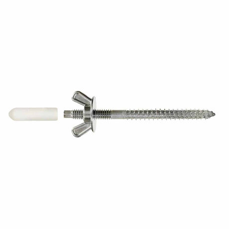 Simpson Strong-Tie SPS25344-KT (1/4" x 3-7/16") Storm-Panel Screw - Type 302 Stainless Steel (25 Pack)