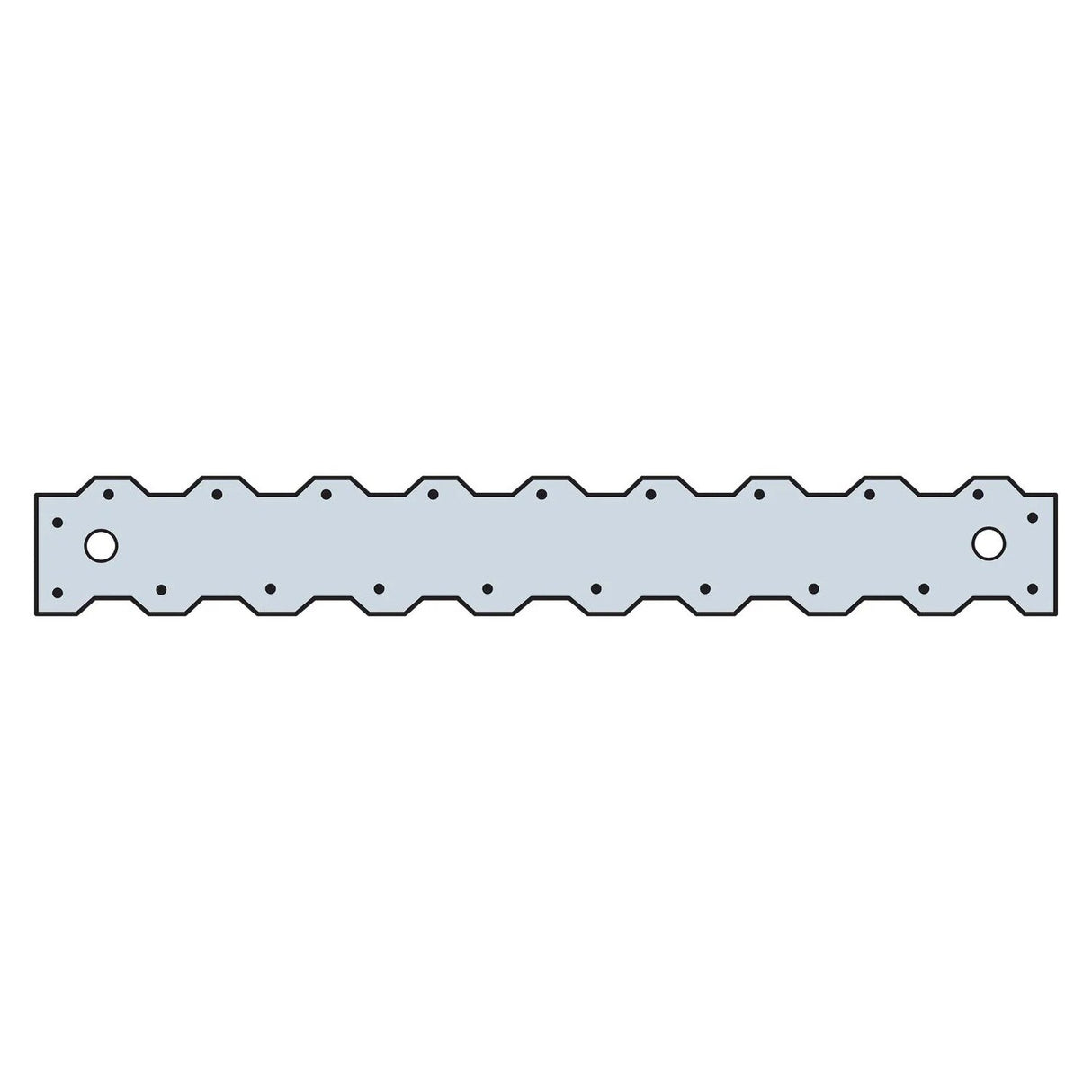 Simpson ST6215 Strong-Tie 16-5/16" 16-Gauge Galvanized Strap Tie
