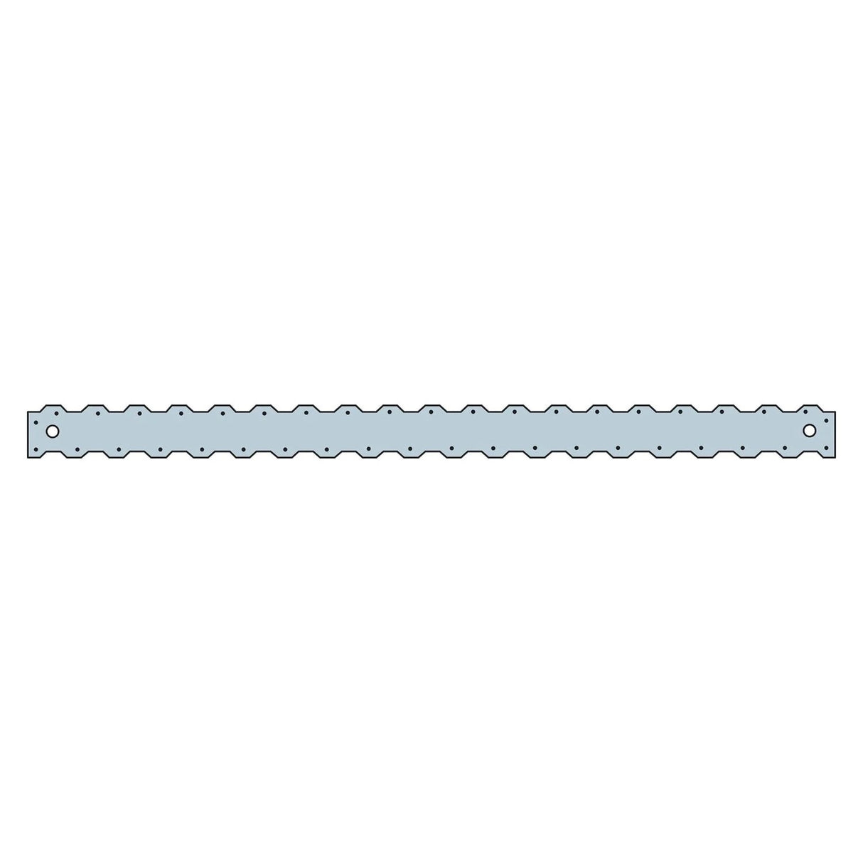 Simpson ST6236 Strong-Tie 33-13/16" 14-Gauge Galvanized Strap Tie