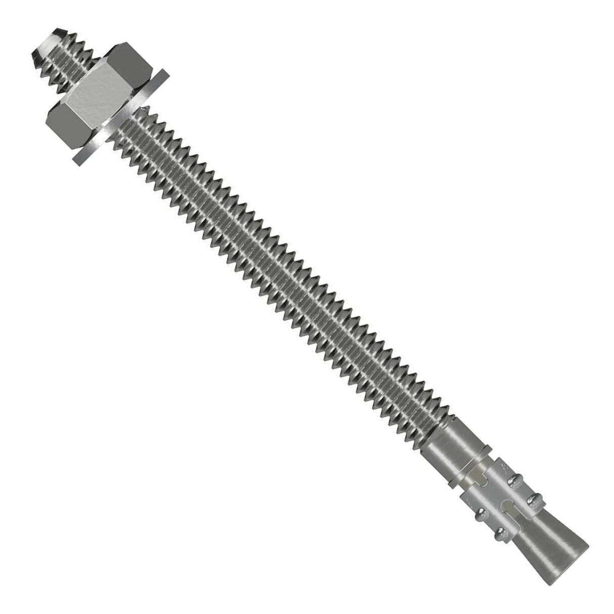 Simpson Strong-Tie STB2-253146SS Strong-Bolt (1/4 in. x 3-1/4 in.) Stainless Steel 2 Wedge Anchor - Unassembled (100 Pack)