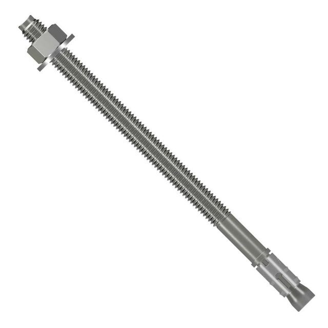 Simpson Strong-Tie STB2-508126SS Strong Bolt (1/2 in. x 8-1/2 in.) Stainless-Steel Wedge Anchor - Unassembled (25 Pack)